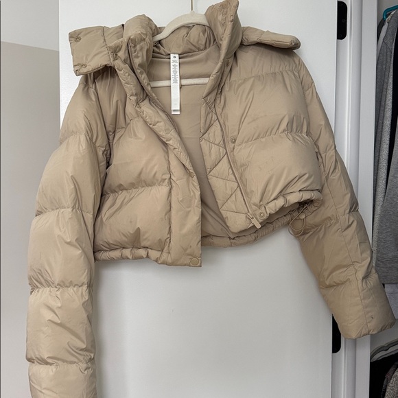 Lululemon Wunder Puff Super-Cropped Jacket Trench Size 6 - Picture 2 of 16